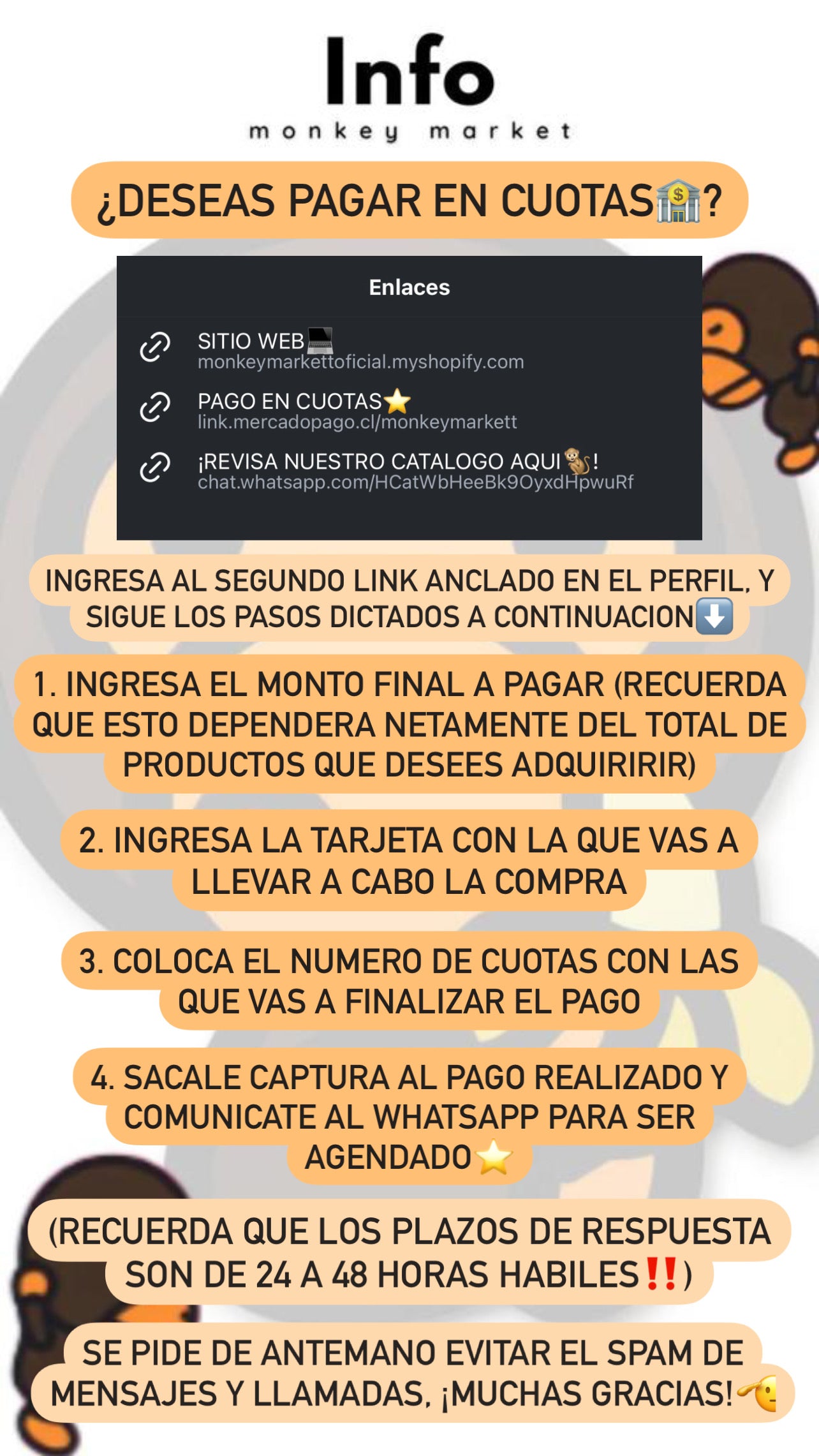 METODOS DE PAGO | INFORMACION‼️